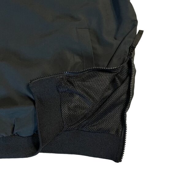 Black Golf Pullover Windbreaker Coverup jacket from Pacific Fleece Size Large. - Picture 5 of 10